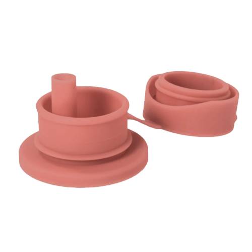 PURA Big Mouth Sport Straw Rose