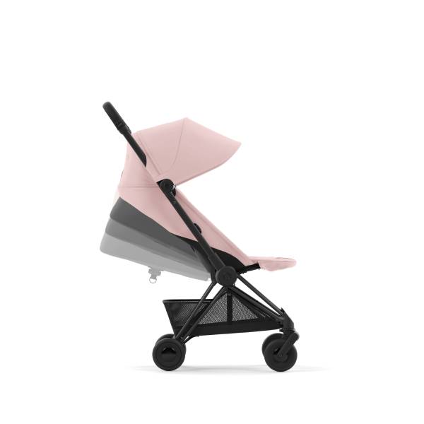 CYBEX COYA Stroller Matt Black - Peach Pink