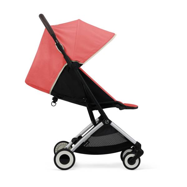 CYBEX ORFEO Stroller Silver - Hibiscus Red