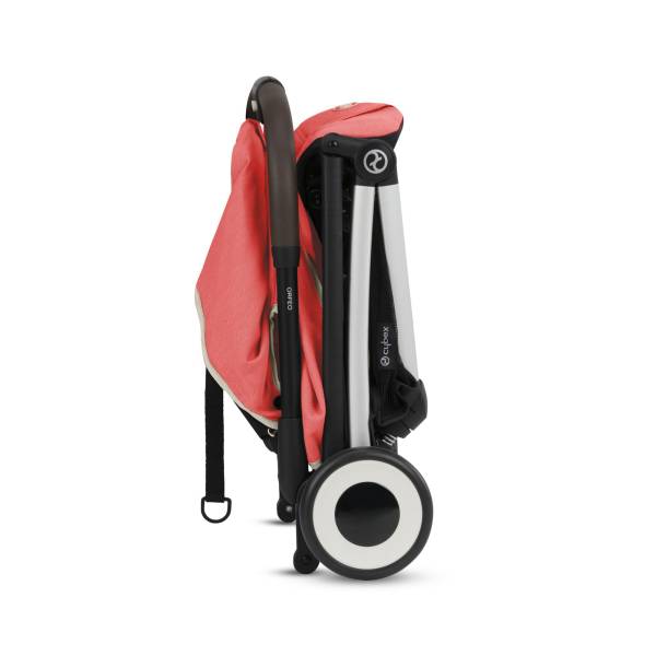 CYBEX ORFEO Stroller Silver - Hibiscus Red