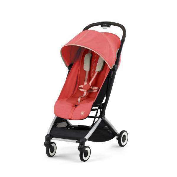CYBEX ORFEO Silver - Hibiscus Red