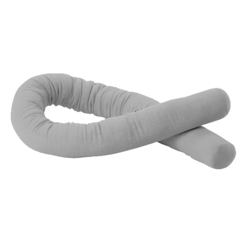 KIKADU Pram Snake - Muslin Silver
