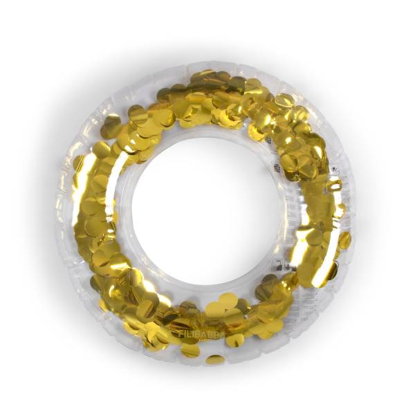 FILIBABBA Swim Ring - Gold Confetti