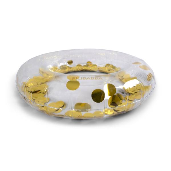 FILIBABBA Swim Ring - Gold Confetti