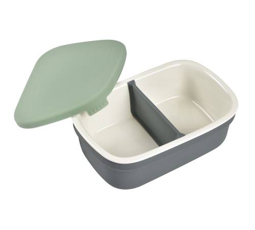 BEABA Ceramic Lunch Box - Mineral/Sage Green