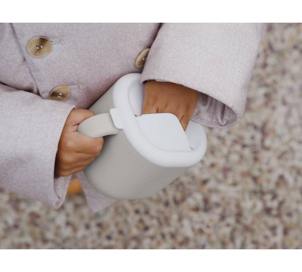 BEABA Silicone Snack Cup - Velvet Grey S