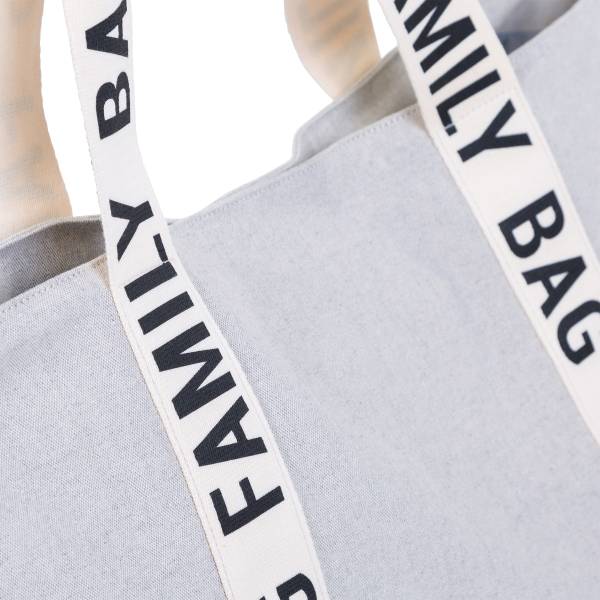 CHILDHOME Family Bag Signature Canvas - Off White