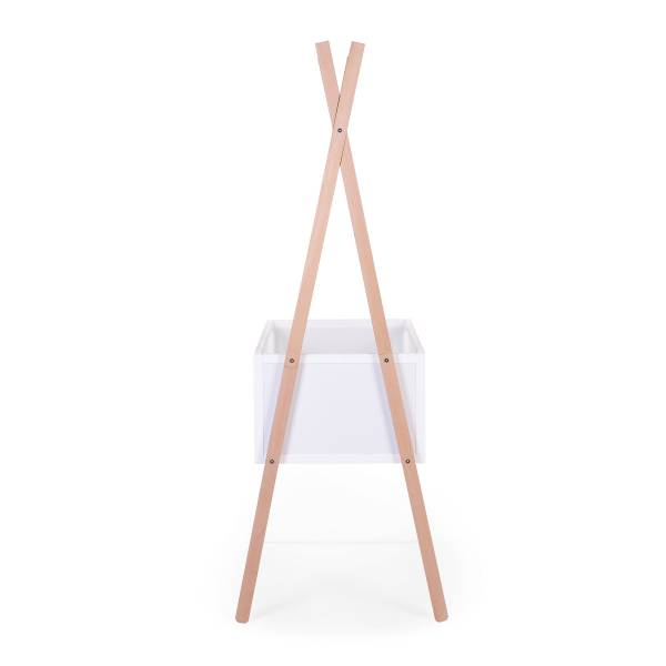 CHILDHOME Tipi Cradle 50x90cm + Clothing Rack