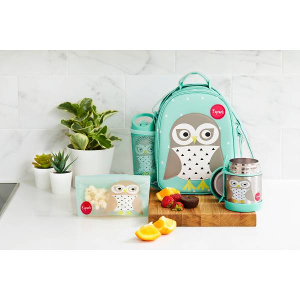 3 SPROUTS Lunch Bag - Owl