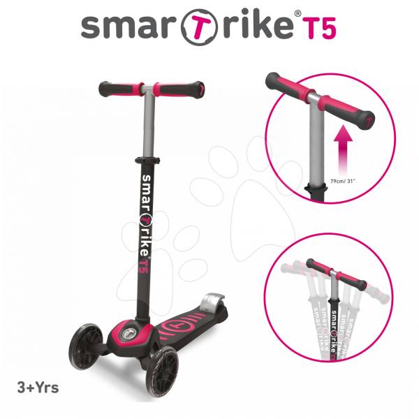SmarTrike Scooter T5 (No T-Lock) - Pink