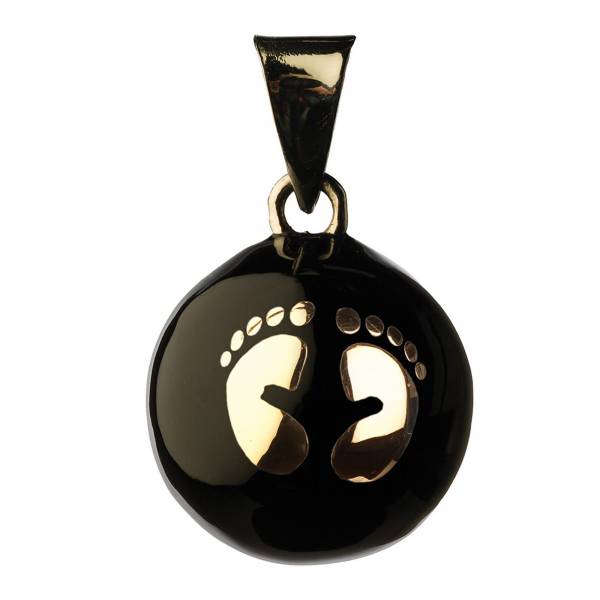 BABYLONIA BOLA - Feet Black Silver