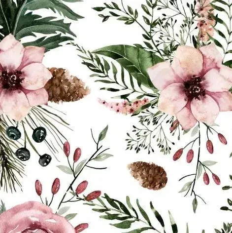 LA MILLOU Seat Liner Jersey Pad 3Point - Wild Blossom