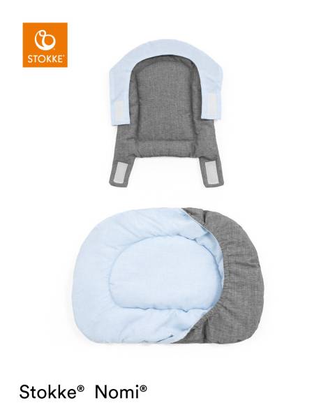 STOKKE Nomi Cushion - Grey Blue