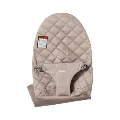 BABYBJORN Bouncer Seat fabric - Cotton Sandy Grey