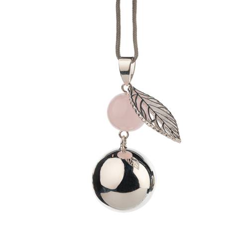 BABYLONIA BOLA - Silver Pearl Leaf