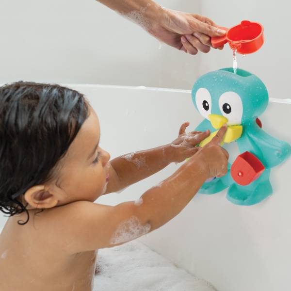 INFANTINO Tub a Penguin Bath Time set