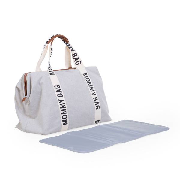 CHILDHOME Mommy Bag Signature Canvas - OffWhite