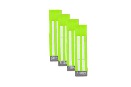 FILLIKID Reflector Strap 4pc - Neon
