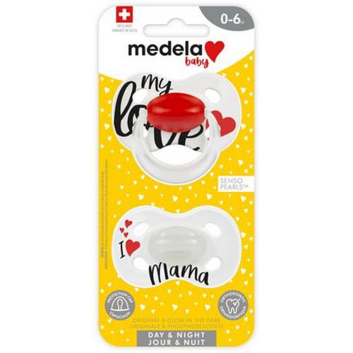 MEDELA Soother Day&Night 2pcs 0-6 - Signature