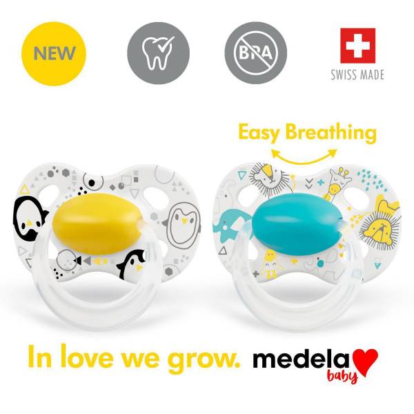 MEDELA Soother Original 2pcs 0-6 - Unisex