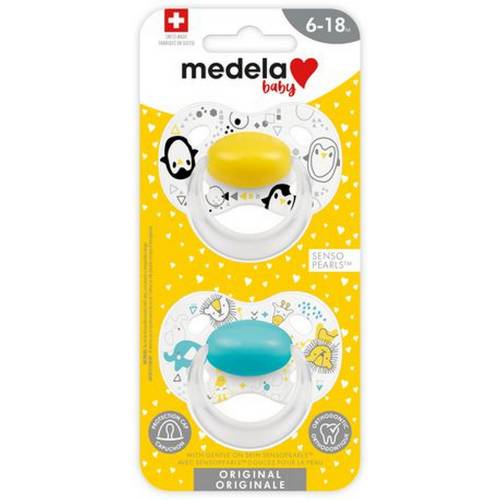 MEDELA Soother Original 2pcs 6-18 - Unisex