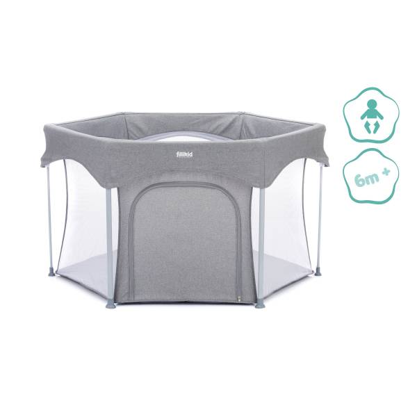 FILLIKID Playpen Athens - Grey