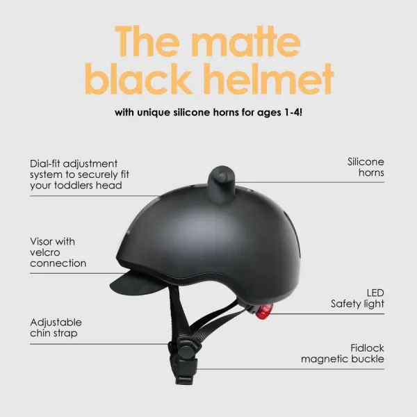 DOONA Liki Trike Helmet - Black