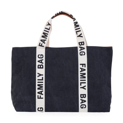 CHILDHOME Family Bag Signature Canvas - Black