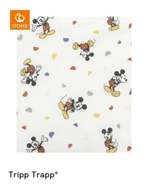 STOKKE Sleepi Fitted Mini Sheet V3 - Mickey Celebration