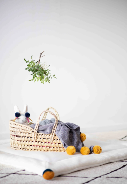 KIKADU Doll Basket