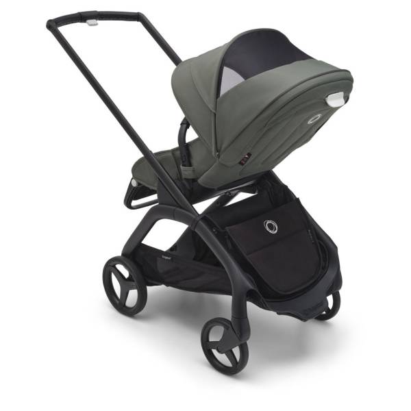 BUGABOO Dragonfly Seat Complete Black - Forest Green