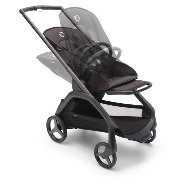 BUGABOO Dragonfly Seat Complete Black - Forest Green