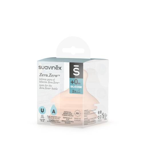 SUAVINEX Zero.Zero Teat +0 Flow Adaptable