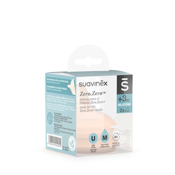 SUAVINEX Zero.Zero Teat +3m Medium 