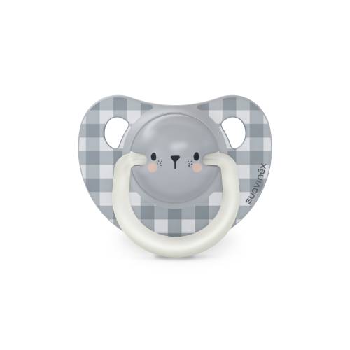 SUAVINEX Day&Night Soother 2pcs 6-18m - Bear