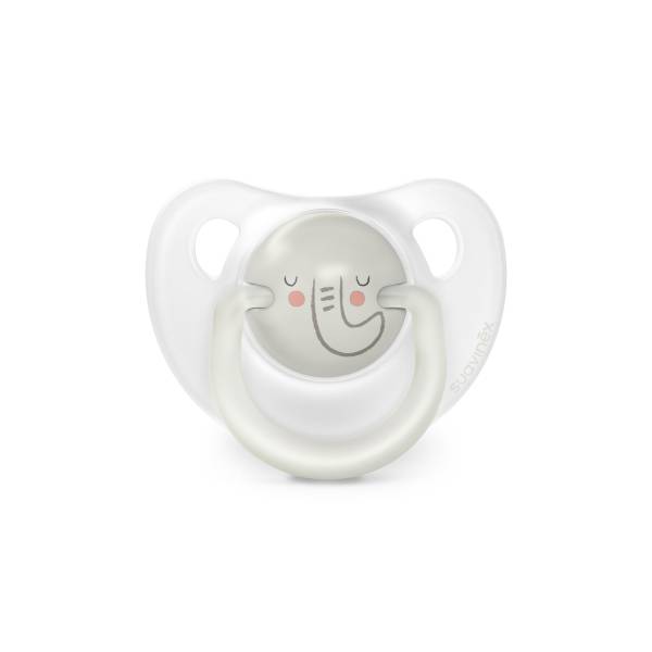 SUAVINEX Day&Night Soother 2pcs 6-18m - Elephant