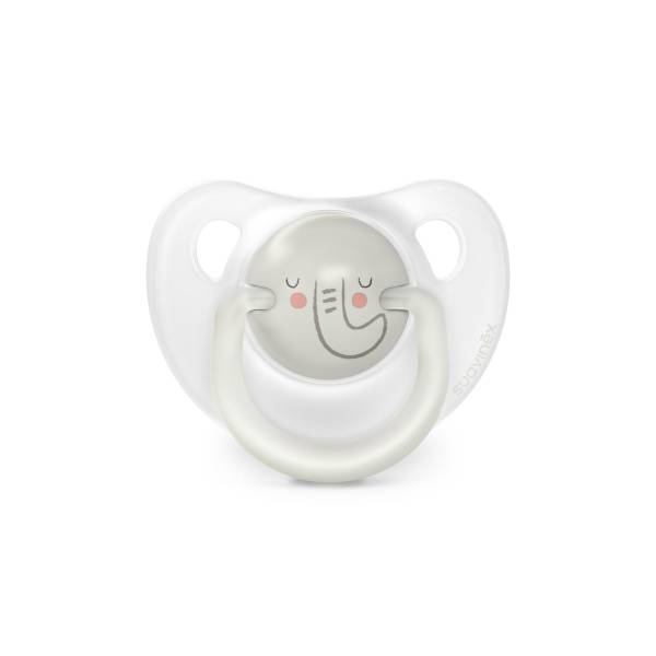 SUAVINEX Day&Night Soother 6-18m - Elephant