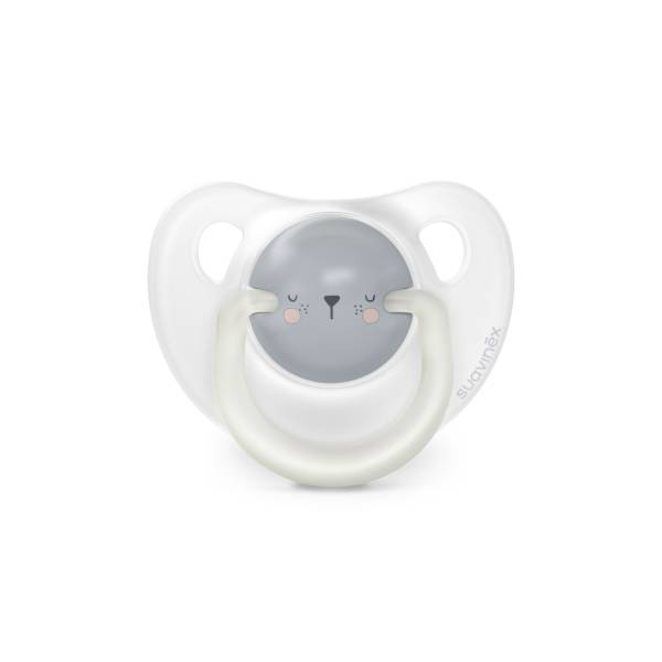 SUAVINEX Day&Night Soother 2pcs 0-6m - Bear