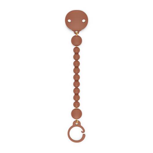 SUAVINEX Colour Essence Soother Silicone CLIP - Brick Red