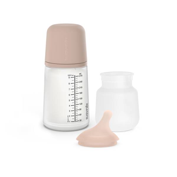 SUAVINEX Zero.Zero BreastFeeding Bottle Set 270ml