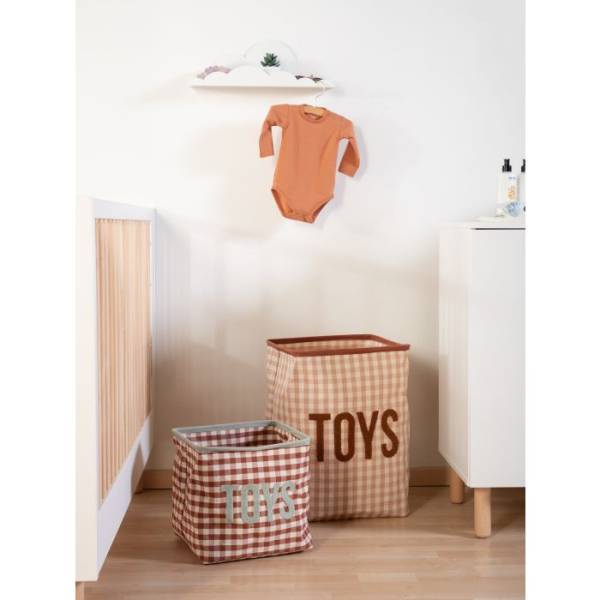 CHILDHOME Storage Basket 30x30x30 - Terracota