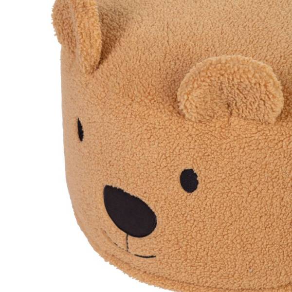 CHILDHOME Teddy Bear Pouf 40cm - Teddy Beige