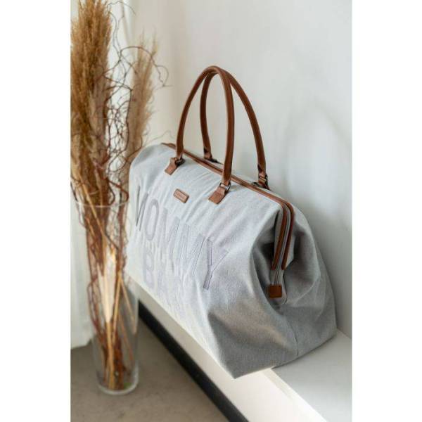 CHILDHOME Mommy Bag - Canvas Grey 