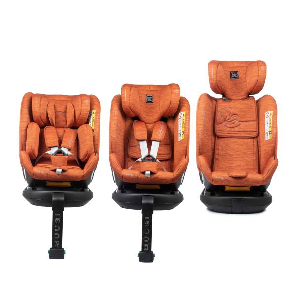 BABYAUTO MUGGI Car Seat iSize 40-150cm - Burnt Orange