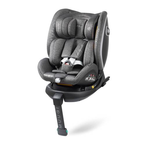 BABYAUTO MUGGI Car Seat iSize 40-150cm - Grey Dobby