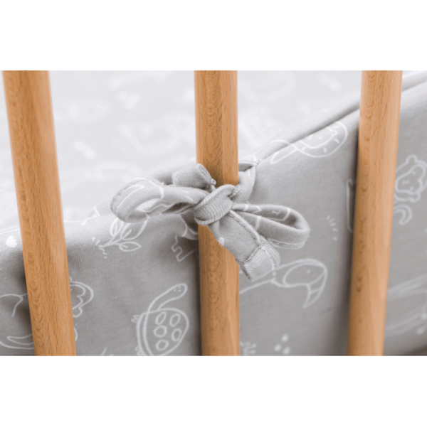 FILLIKID Playpen Mat Jersey - Safari Grey