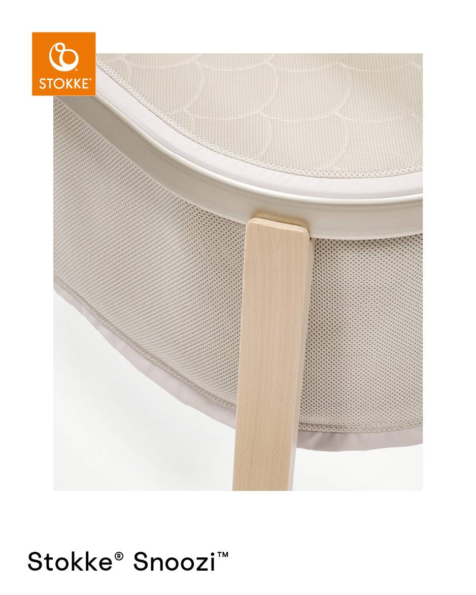 Stokke footmuff beige melange hotsell
