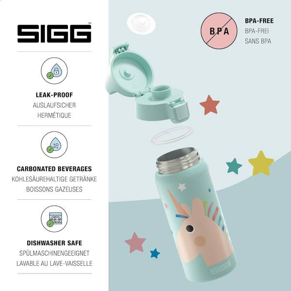 SIGG Bottle 0.5 Shield Therm Kids - Uni-Stars