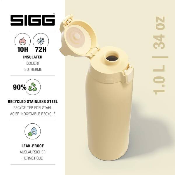 SIGG Thermo 1L Shield - Yellow