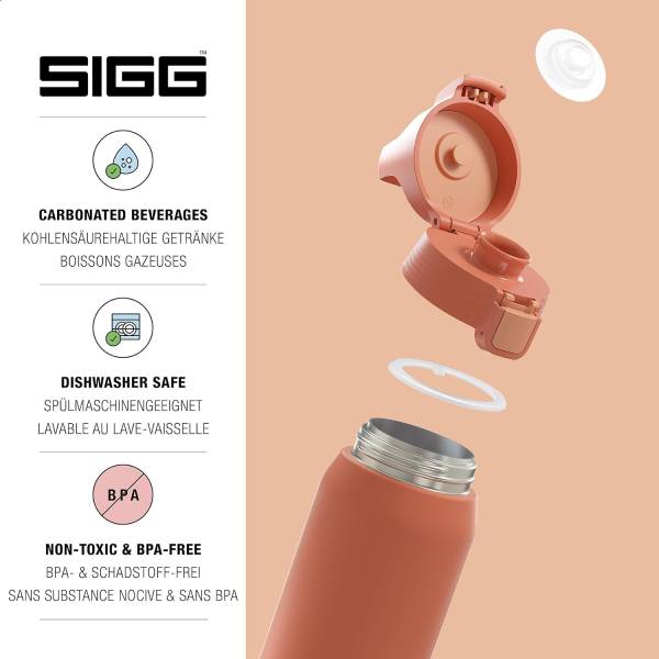 SIGG Thermo 1L Shield - Red